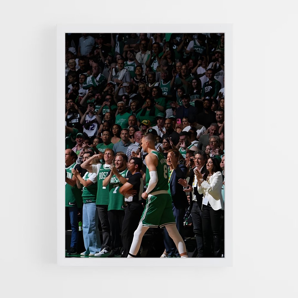 Poster Boston Cheer – affiche Basketball (vue 3)